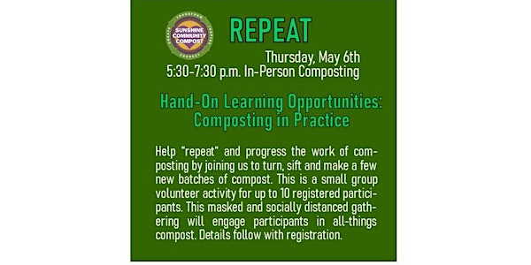 Hand-On Learning Opportunities:  Composting in Practice