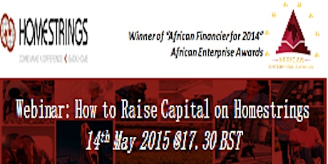 Webinar: How to Raise Capital on Homestrings primary image