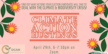 Climate Action Hustings primary image