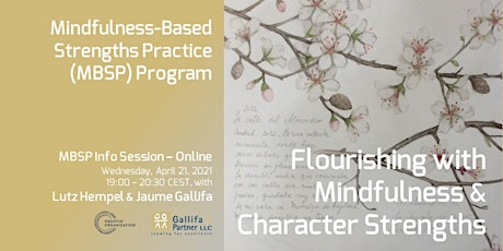 Flourishing with Mindfulness & Character Strengths - MBSP Info Session primary image