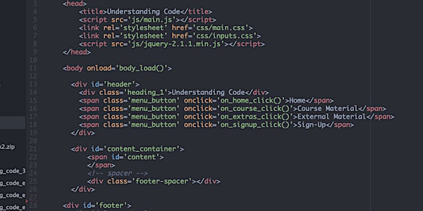 Understanding Code 3rd Cycle