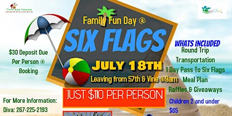 Family Fun Day @ Six Flags Great Adventure primary image