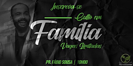 Imagem principal do evento Culto em Família - MANHÃ - 18/04