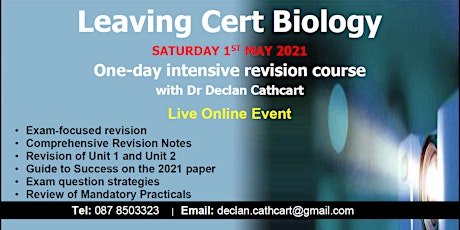 Leaving Cert Biology Revision - One-Day Crash Course