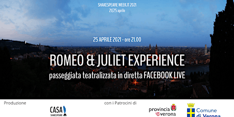 Immagine principale di ROMEO & JULIET EXPERIENCE - FACEBOOK LIVE 