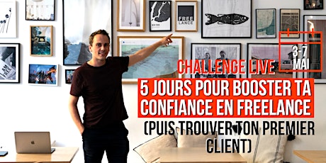Challenge : 5 jours pour booster ta confiance en Freelance [Trois-Rivières] primary image