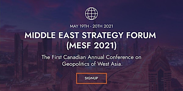 Middle East Strategy Forum 2021