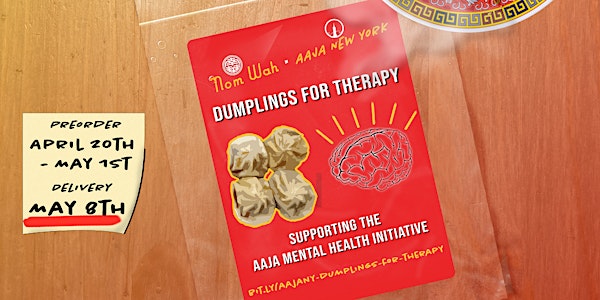 Dumplings for Therapy: Fundraiser for AAPI Journalists' Mental Health