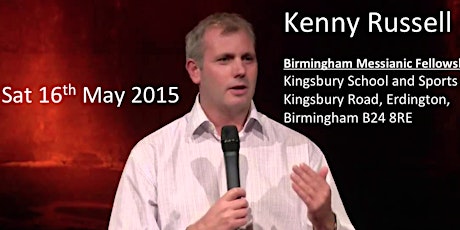 Kenny Russell comes to Birmingham Saturday 16th May 2015 primary image
