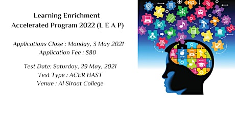 Learning Enrichment Accelerated Program 2022 (LEAP) primary image
