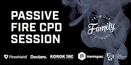 Passive Fire CPD Session May 5th primary image