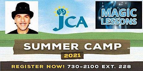 JULIUS MAGIC CAMP - Magic Lessons at JCA Summer Day Camp - ONE WEEK SESSION