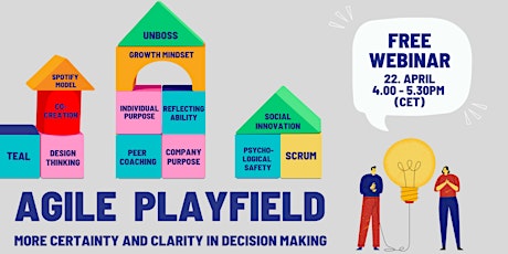 Hauptbild für PRE WORKSHOP The Agile Playing Field - Decision Making in an Agile World