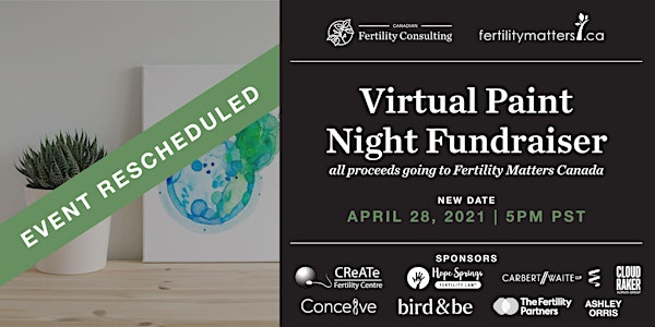 Virtual Paint Night Fundraiser for Infertility Awareness Week