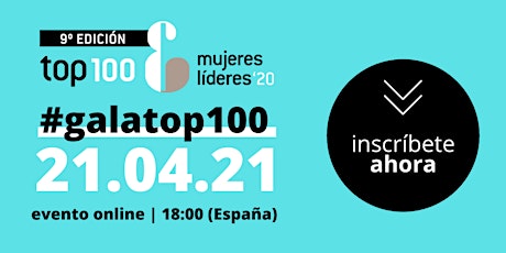 Imagen principal de Gala Top 100 Mujeres Líderes en España '20