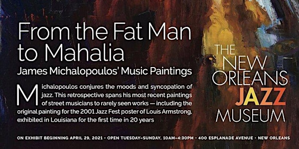 From the Fat Man to Mahalia: James Michalopoulos Exhibit Opening