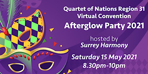 SAI Quartet of Nations R31 Virtual Convention Afterglow with Surrey Harmony