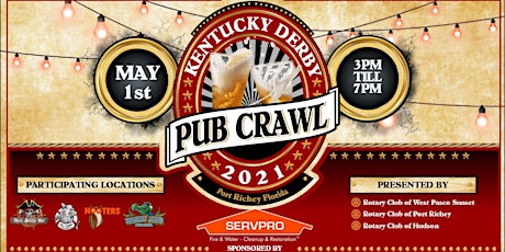 Kentucky Derby Pub Crawl - $1,000 Prize! primary image
