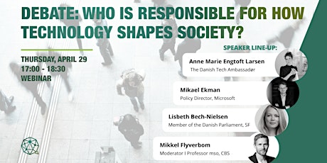 Debate: Who is responsible for how technology shapes society?