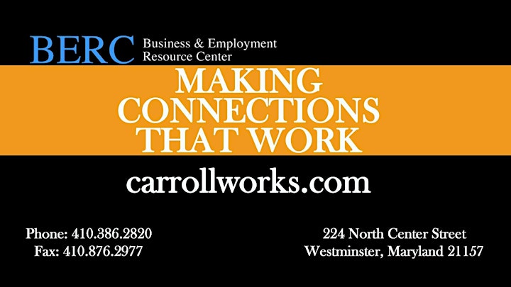 Job Club Carroll County Maryland image