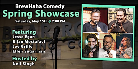 BrewHaha Comedy Spring Showcase primary image