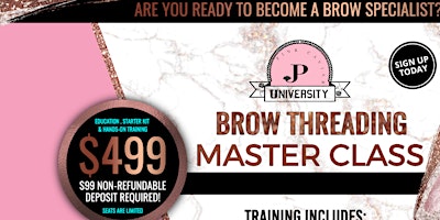 Immagine principale di Learn 5 Brow Techniques Master Class $499 
