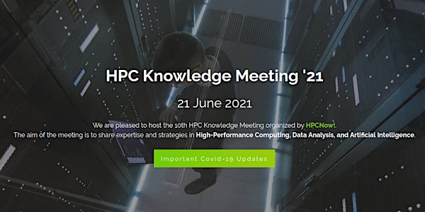 HPC Knowledge Meeting 2021