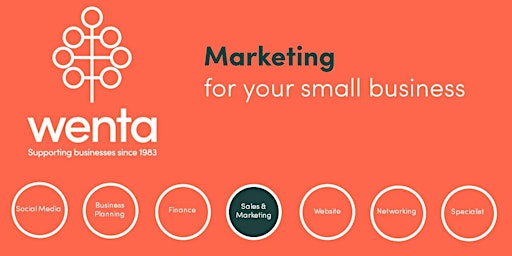 Primaire afbeelding van Marketing for your small business: Webinar