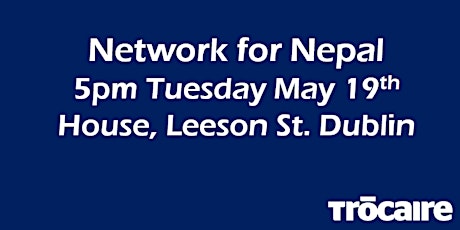 Network for Nepal at House, Leeson St. Dublin primary image