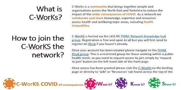 C-WorKS Connect online: What do we know about the wider impacts of COVID?