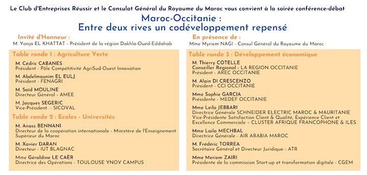 Image pour Conférence Débat  :Maroc-Occitanie : Entre deux rives , un co-développement 