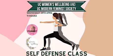 Self Defence with Women’s Wellbeing and UC Modern Feminist Society primary image