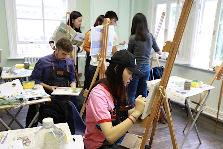 JUZIARTS SUNDAY OIL PAINTING COURSE 30/05 12:00-16:00 image