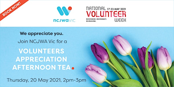 NCJWA Vic Volunteers Appreciation Afternoon Tea