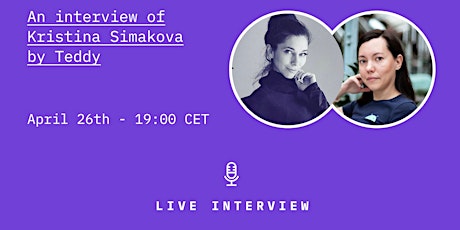 Live interview with Kristina Simakova primary image