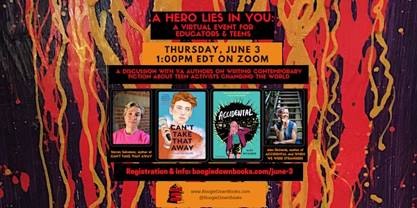 A Hero Lies in You: A Virtual Event for Educators and Teens