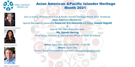 AAAI presents Asian American & Pacific Islander Heritage Month primary image