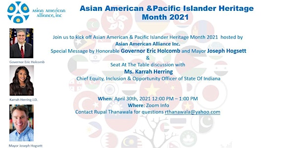 AAAI presents Asian American & Pacific Islander Heritage Month