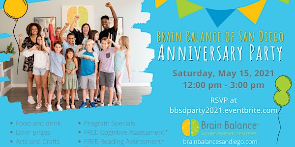 Brain Balance San Diego Anniversary Party