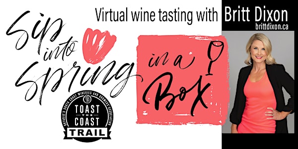 Friday May 14 - Sip into Spring in a Box, Virtual Tasting Event