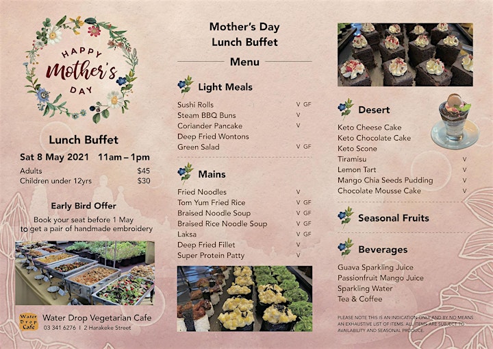 Mother's Day Brunch & High Tea Buffet 2021 image