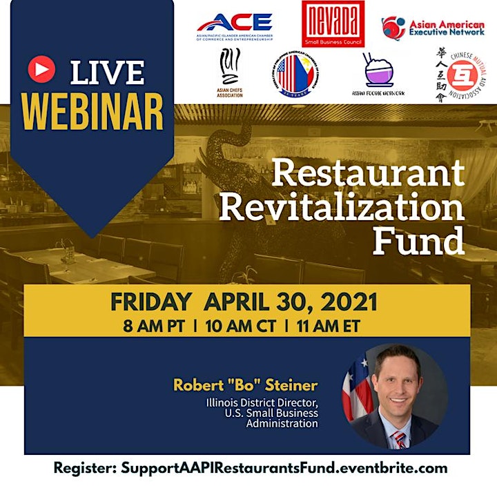 Restaurant Revitalization Fund Webinar image