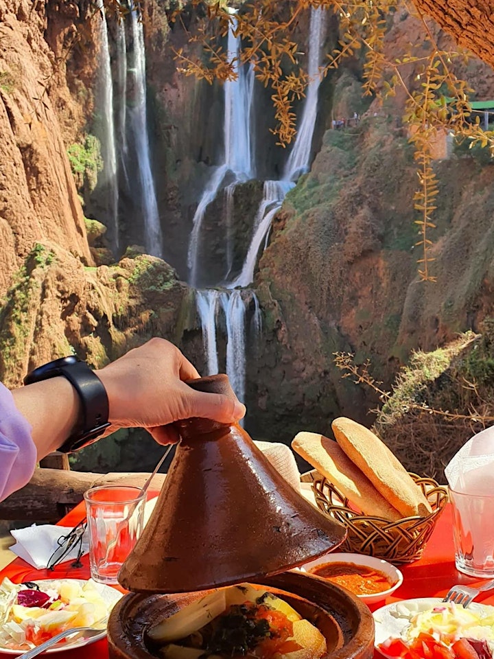 Ouzoud Waterfalls Virtual Live Tour (with Morocco Guide) image