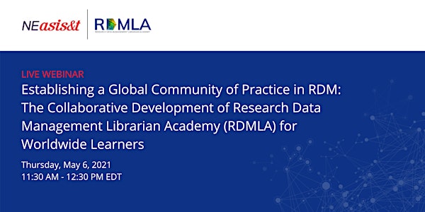 Establishing a Global Community of Practice in Research Data Management