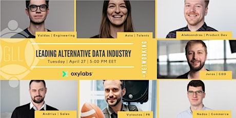 Inside the Leading Alternative Data Start-Up| Networking with Oxylabs primary image