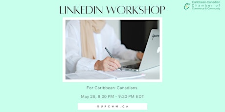 LinkedIn Workshop for Caribbean-Canadian Professionals primary image