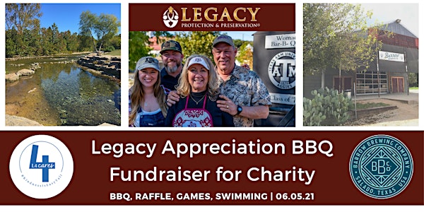 Legacy Appreciation BBQ Fundraiser for Charity