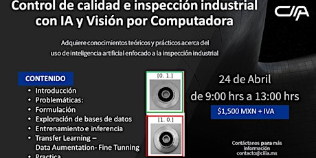 Imagen principal de Control de calidad e inspección industrial con IA y Visión por Computadora