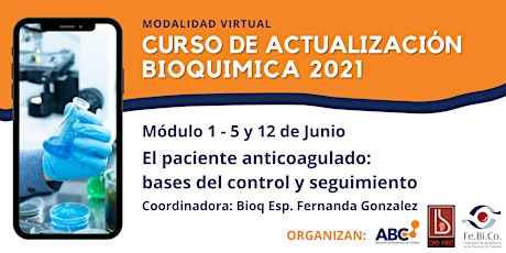 Curso de Actualizacion Bioquimica 2021 - Modulo 1 (5 y 12 de junio)