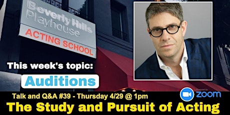 The Study & Pursuit of Acting - with Allen Barton - Talk #39 primary image